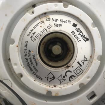 Arçelik Ürününde Yedek Parça Sorunu