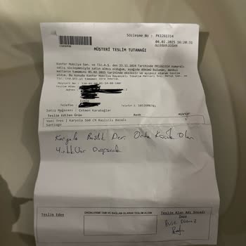 Çetmen Karabağlar'dan Hatalı Karyola Teslimatı Ve İletişim Sorunları