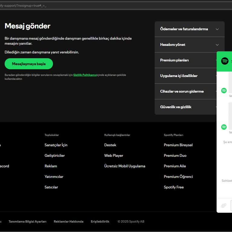 Spotify'da Ödeme Sorunu Ve Müşteri Hizmetleri Kabusu