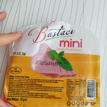 Salam Paketinde Şok Edici Yabancı Maddeler