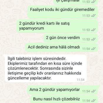 Faaliyet Kodu Değişikliği Krizi: Paygo'nun Yetersiz Hizmeti