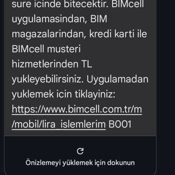 Bimcell'de Bakiye Ve İnternet Paketi Sorunu
