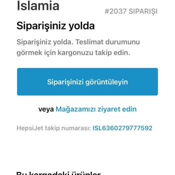 İslamia Aldığım Ürün Patlak Bir Şekilde Teslim Edildi!