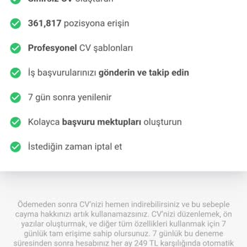 Gizli Ücretlendirme İle Karşılaştım: CVMaker'ın Sürpriz Abonelik Ücreti