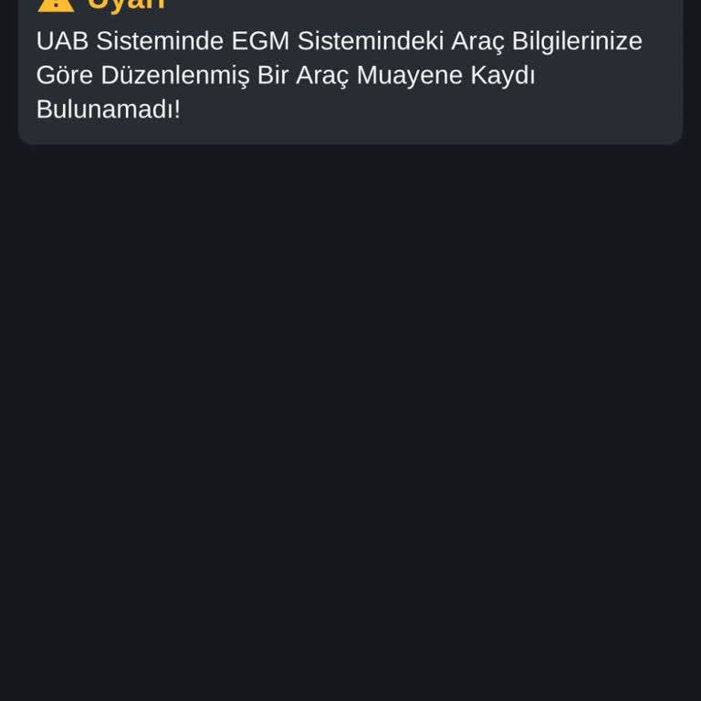 Araç Muayene Bilgisi E-Devlet'te Görünmüyor: Acil Çözüm Gerekiyor