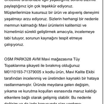 Şişme Montta İlk Yıkamada Topaklanma Sorunu