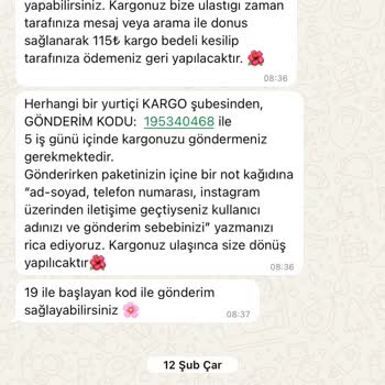 Emnora Butiği: Bir Ayı Aşan İade Süreci Mağduriyeti