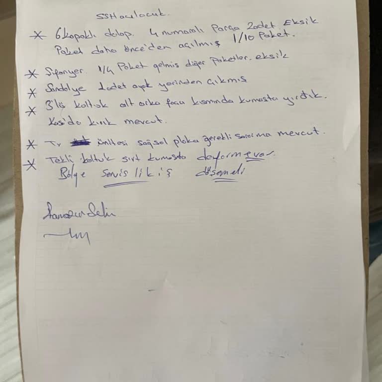 Doğtaş'tan Aldığım Ürünlerde Sorunlar Bitmiyor