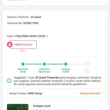 Trendyol'dan Alınan Gelin Buketi Hala Teslim Edilmedi Ve Para İadesi Yapılmadı