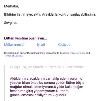 Numara Güncellemesi Sorunu Yüzünden Hesaba Erişim Sağlanamıyor