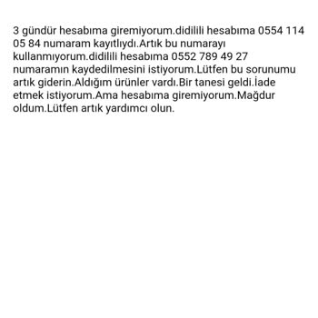 Numara Güncellemesi Sorunu Yüzünden Hesaba Erişim Sağlanamıyor