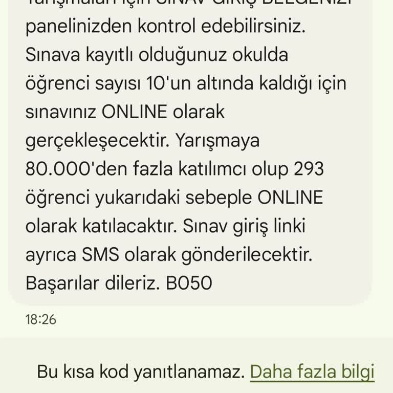 Sınav Yeri Karmaşası Ve Online Sınav Mağduriyeti