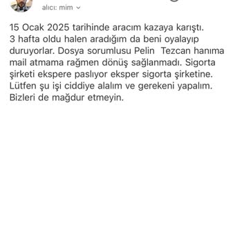 İki Aylık Araç Sigortası Kabusu: İletişim Ve İlgisizlik