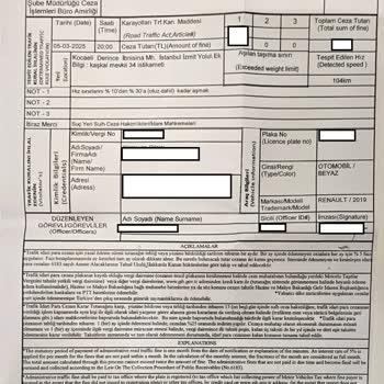 Hatalı Ceza Faturası: Teslim Edilen Araç İçin Yanlış Suçlama