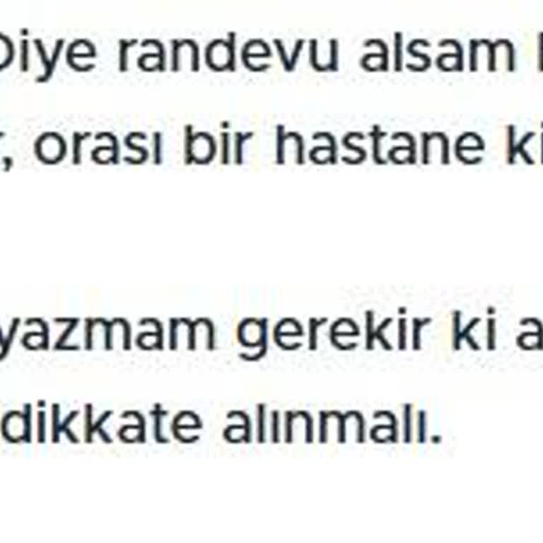 Hastanede Yetersiz İletişim Ve Saygısız Muamele