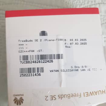 Huawei Kulaklıkta Çözülmeyen Sorunlar Ve İade Zorluğu