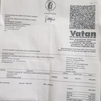 Huawei Kulaklıkta Çözülmeyen Sorunlar Ve İade Zorluğu