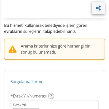 Dilekçemin Online Takibi Engellendi!