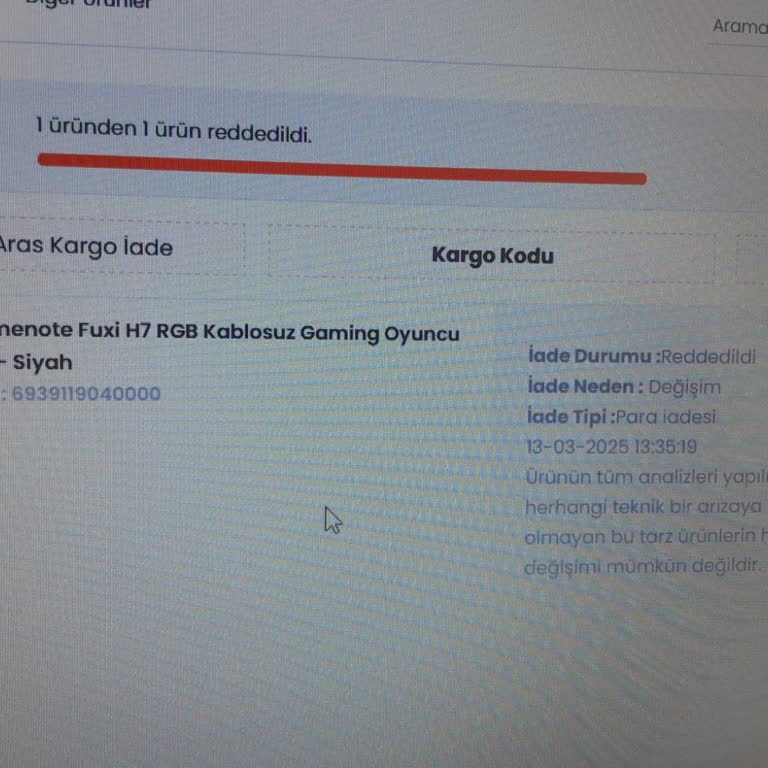 Hijyen Gerekçesiyle Reddedilen Kulaklık İadesi Sorunu