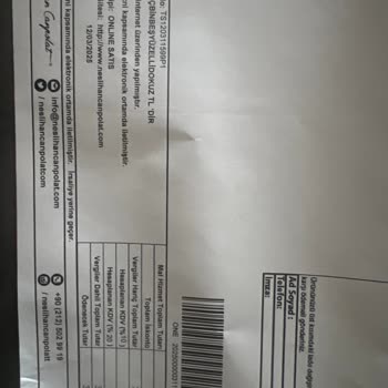 Defolu Ürün Ve Müşteri Hizmetleri Sorunu