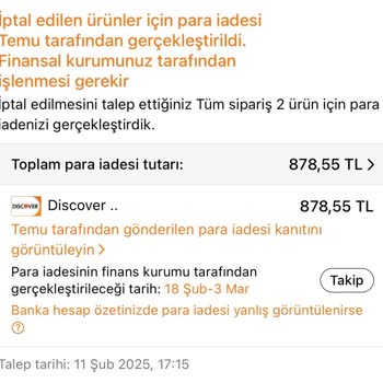 Temu Ve Ziraat Bankası Arasında Kaybolan İade: Müşteri Mağduriyeti