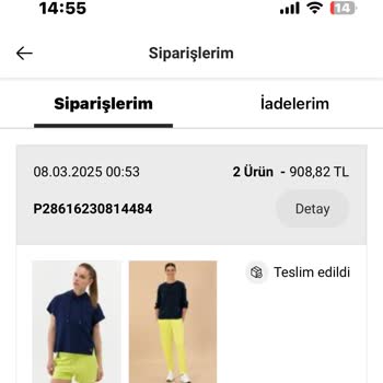 Pierre Cardin Online Alışverişte Eksik Ürün Sorunu