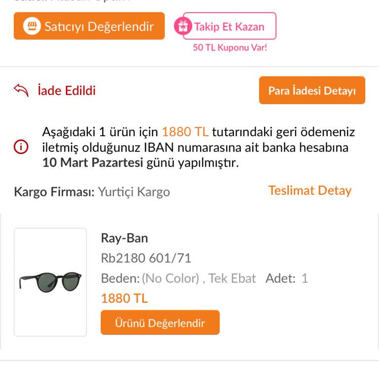 Atasun Optik Ve Trendyol Arasında Mağduriyet
