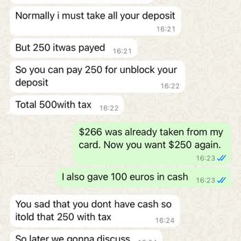 387 Rent A Car Skopje Charged Extra Fees & Withheld Deposit