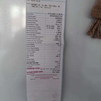 Fahiş Gaz Faturası Şoku
