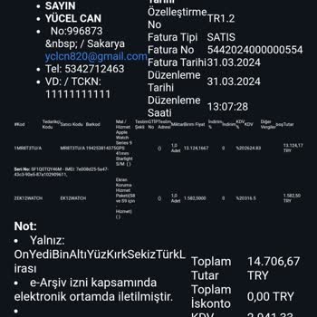 Garanti Ve Kasko Kapsamında Mağduriyet: Apple Watch 9 Cam Kırılması