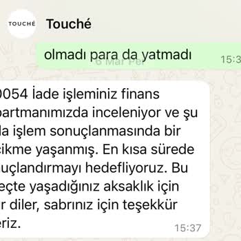 Ücret İadesi 20 Gündür Bekliyor