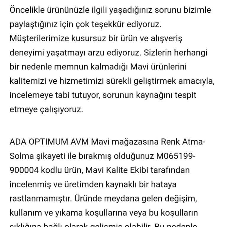 Mavi T-shirt Renk Solması Ve Ürün İnceleme Sorunu