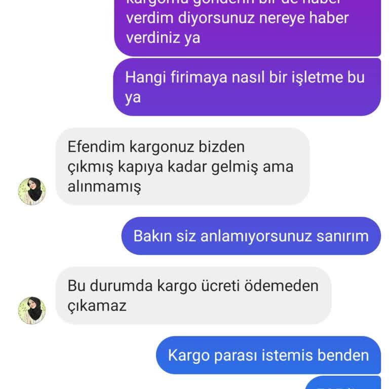 Kargo Ücreti Haksızlığı Ve İletişim Sorunları