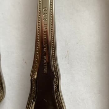 Paslanan Gümüş Çatal Bıçak Seti Hayal Kırıklığı