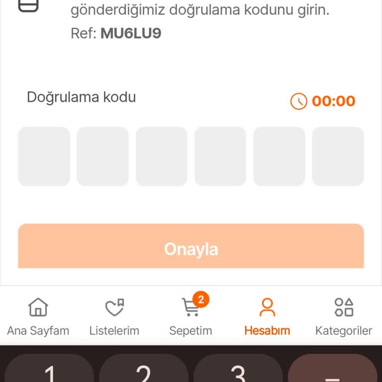 Doğrulama Kodu Gelmiyor, Alışverişte Sorun Yaşıyorum