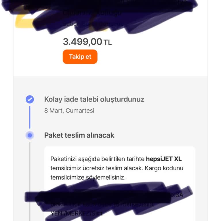 Hepsiburada İade Sürecinde Yaşanan Gecikme
