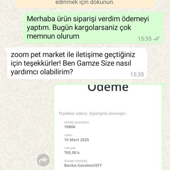 İade Edilmeyen Mama Siparişi Ve İletişim Sorunu