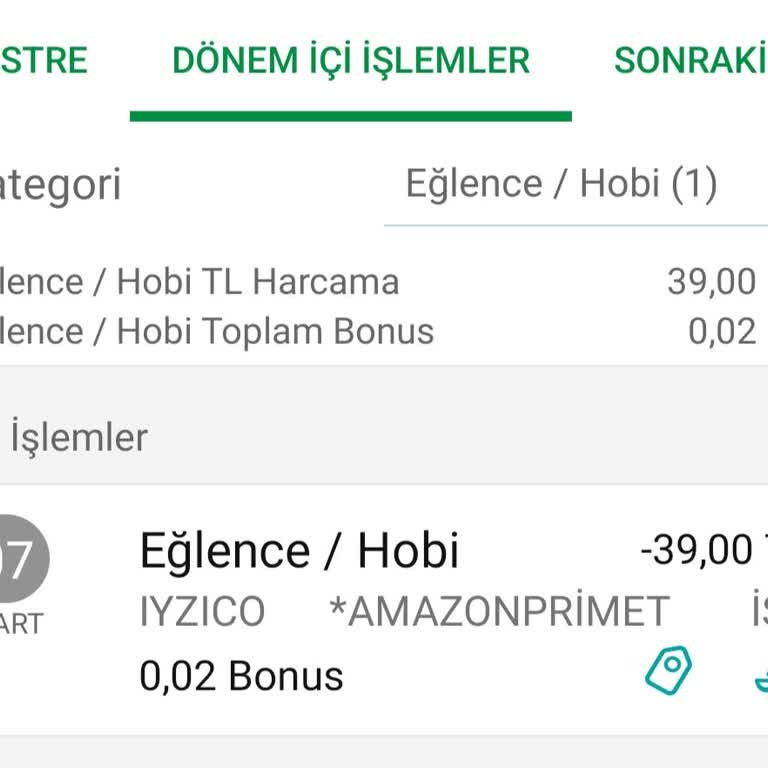 Amazon Prime Üyeliği Olmadan Yapılan İyzico Kesintileri