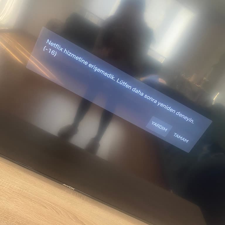 Awox Televizyon Uygulama Sorunu