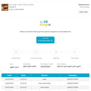 Kayıp Sipariş: 1 Yıl Sonra Gelen İade