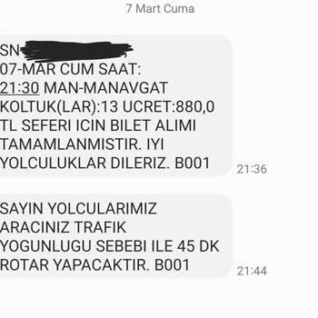 Uludağ Turizm İle Zaman Kaybı Ve Kötü Hizmet Deneyimi