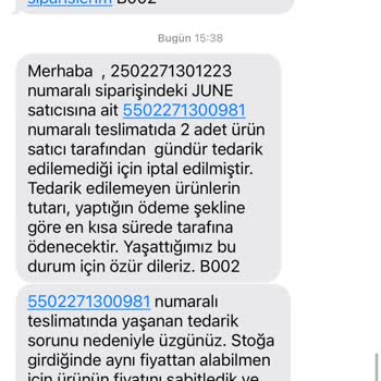 LCW Sipariş İptali ve Stok Bilgisi Tutarsızlığı
