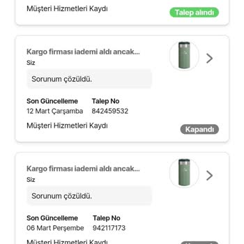 Yanlış Ürün İadesi Ve Müşteri Hizmetleri İletişimsizliği