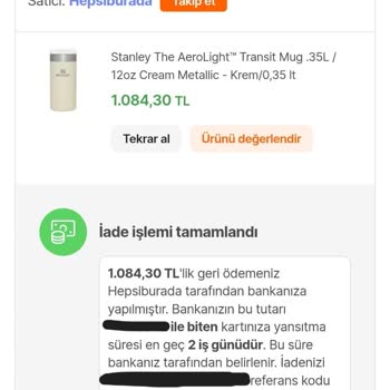 Yanlış Ürün İadesi Ve Müşteri Hizmetleri İletişimsizliği