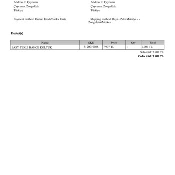 Doğtaş'tan Aldığım Balkon Takımı 4 Aydır Teslim Edilmedi