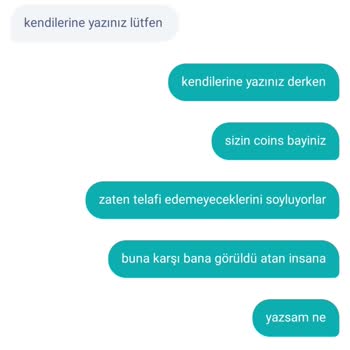 Yanlış Hesaba Aktarılan Coins Ve İlgisiz Destek