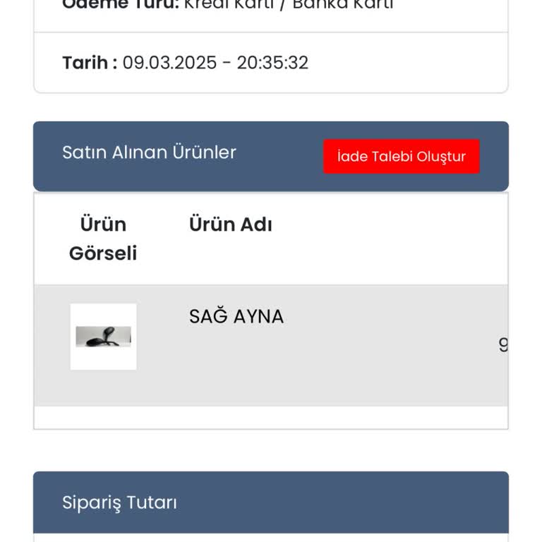 Motopunto'dan Yedek Parça Siparişi: Ekstra Kargo Ücreti Sorunu