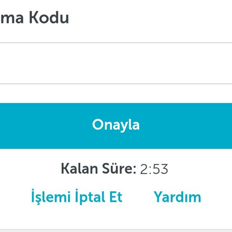 Ziraat Bankası Kartı İle Onay Kodu Sorunu