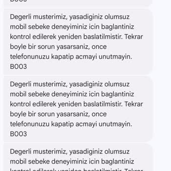 Vodafone'da Çekim Sorunları Ve Cayma Bedeli Çıkmazı