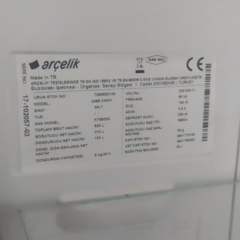 Arçelik Buzdolabında Gövde Arızası Ve Müşteri Hizmetleri Sorunu